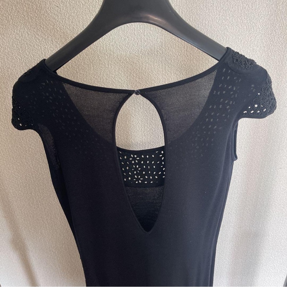 Christian Lacroix navy beaded dress - Picture 4 of 5
